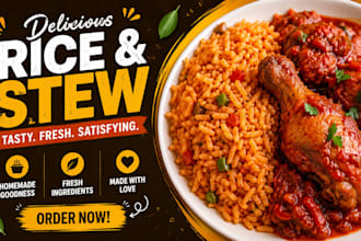 cook rice and stew with chicken