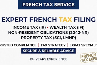 file your french tax return and handle your french tax declaration