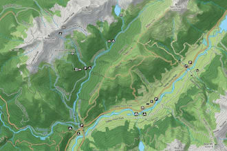 create hiking trail, cycling, race route and itinerary maps