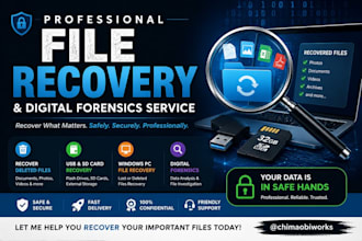 recover deleted files from PC,usb flash and sd card