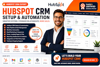 setup hubspot crm zoho crm and zapier automation