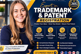 be your US trademark and patent attorney for filing and registration, search