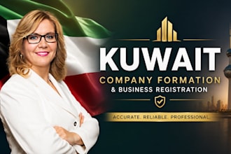 professionally prepare kuwait company formation documents and registrations