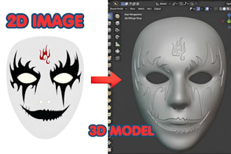 create custom wearable 3d printable cosplay mask 3d helmet armor from your idea