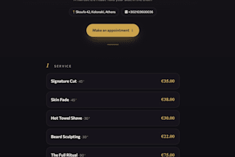 build a booking website or web app