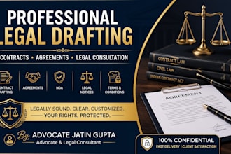 do drafting a contracts and legal cunsultant