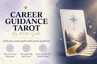 give a career tarot reading for clear answers in 24 hrs