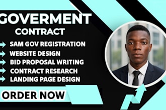 design government contract website agency website logistics website to win llc