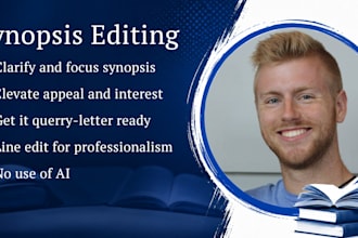 edit and develop your story synopsis