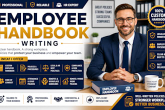 write your employee handbook