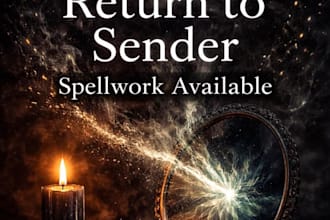 cast return to sender spellwork, custom protection ritual, energy reversal