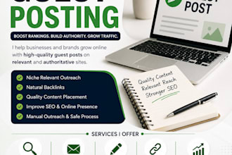 niche guest posts and back link outreach