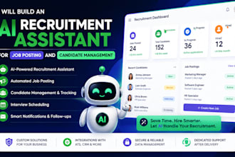 build an ai recruitment assistant for job posting and candidate management