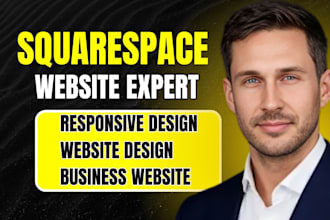 fix squarespace website design, squarespace redesign, edit website and SEO