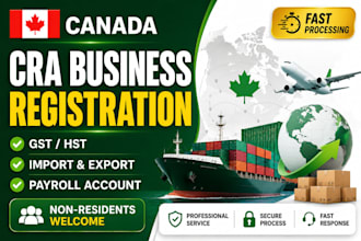 register canada cra business number gst hst and import export account