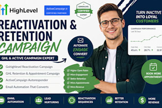 gohighlevel reactivation campaign retention appointment activecampaign responder