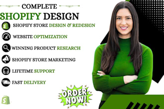 shopify website design shopify store design shopify dropshipping expert