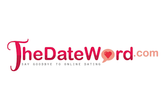 design modern dating app, relationship, love and matchmaking logo