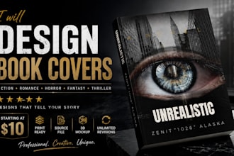 design professional book covers