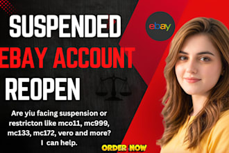 do ebay account reinstatement, remove mc011 mc999  inr bbe suspension appeal