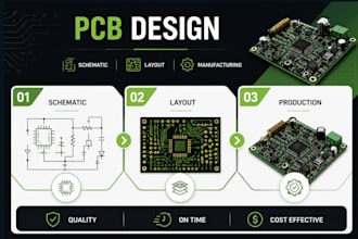 do expert pcb design and electronics product development
