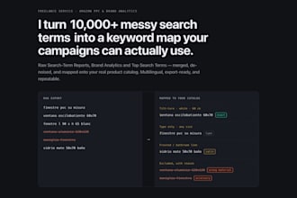 cluster your amazon PPC search terms into keyword groups