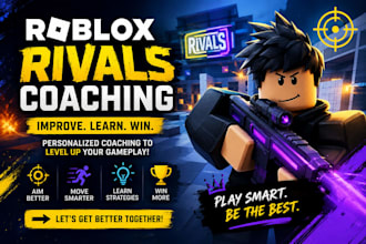 coach you to improve in roblox rivals