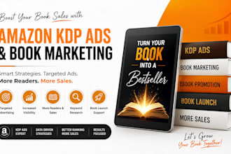 do book promotion amazon KDP ads and ebook marketing
