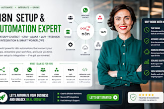 n8n setup automation whatsapp chatbot CRM asana vapi webhook API integration