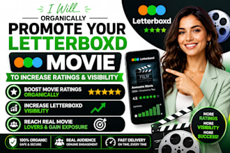organically promote your letterboxd movie to increase ratings and visibility