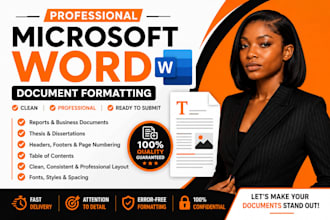 professionally format microsoft word documents