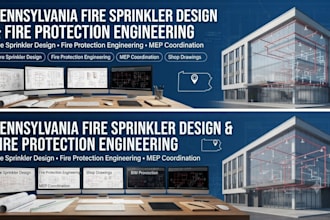 pennsylvania fire sprinkler design fire protection engineering mep coordination