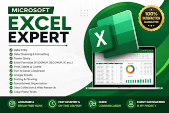 be your microsoft excel expert