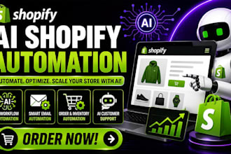 build an ai shopify store with openai, klaviyo, chatbot and automation
