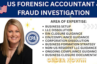 uncover fraud, trace assets, analyze crypto and support litigation report as CPA