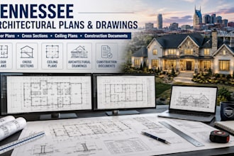 tennessee architectural plans architectural drawings cross sections ceiling plan