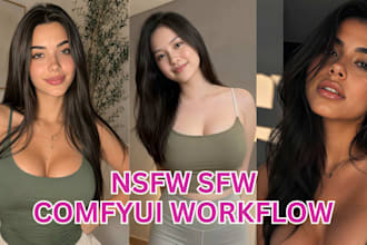 create hyper realistic ai model nsfw sfw for instagram and fanvue