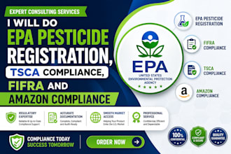 epa pesticide registration, tsca compliance, fifra and amazon compliance