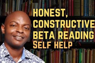 beta read your self help manuscript