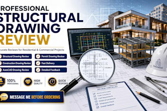 do autocad drafting and structural drawing