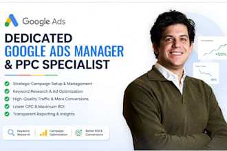 be your dedicated google ads manager and PPC specialist