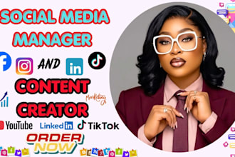 social media marketing manager social media content creator social media manager