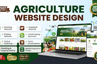 agriculture farming livestock fishery landscaping website online ordering system