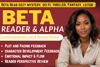 beta reader romance beta reader fantasy beta reader sci fi, thriller beta reader