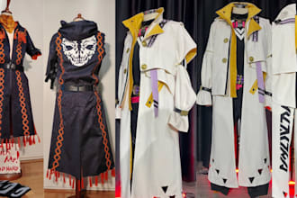 sew custom cosplay costume anime cosplay commission