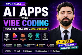 build ai apps using vibe coding cursor lovable and claude