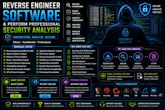reverse engineer software and platform professional security analysis