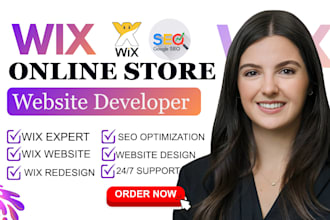 build modern wix website redesign wix business website fix wix website developer