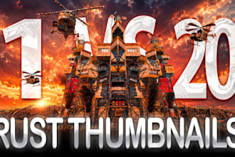 create eye catching youtube thumbnails for rust