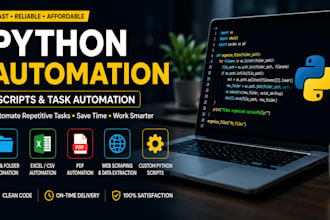 write python scripts to automate repetitive tasks